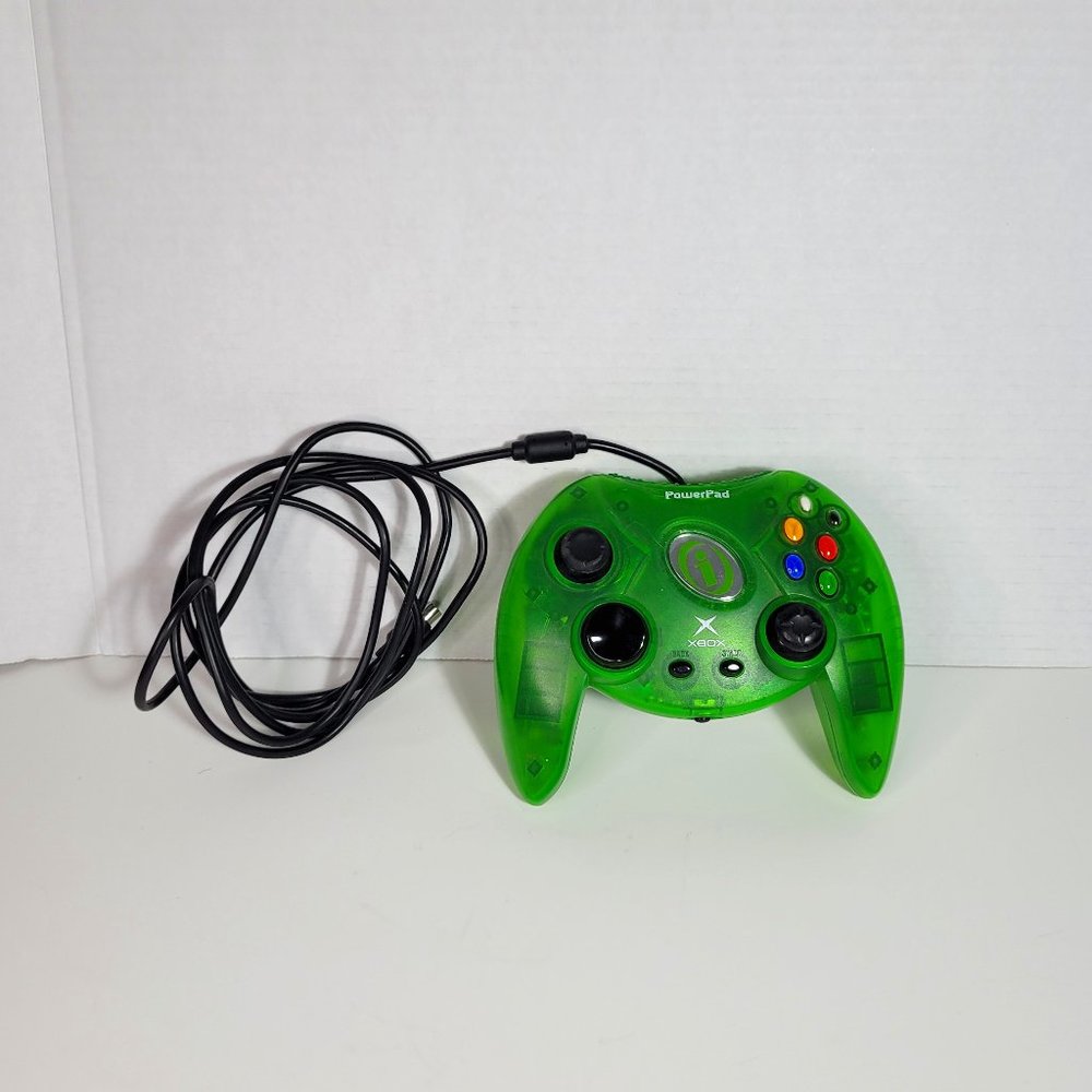 Xbox Powerpad Translucent Green XBOX Original Interact Controller